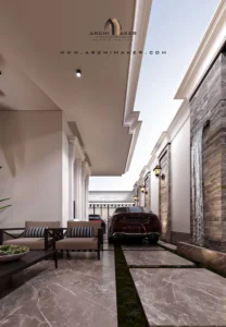 تصميم واجهة فيلا نيو كلاسيك تصميم واجهة فيلا، نيو كلاسيك، المملكة العربية السعودية