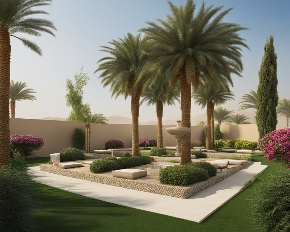 تصميم حدائق خارجية في السعودية - خدمات احترافية
