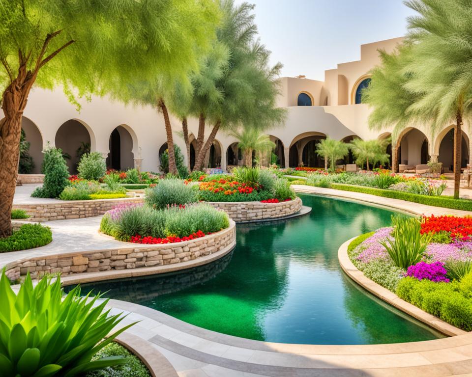 تصميم حدائق خارجية في السعودية - خدمات احترافية