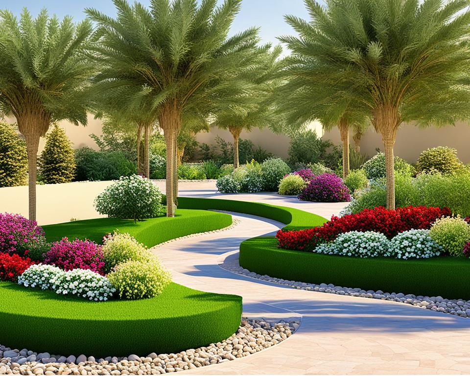 تصميم حدائق خارجية في السعودية - خدمات احترافية