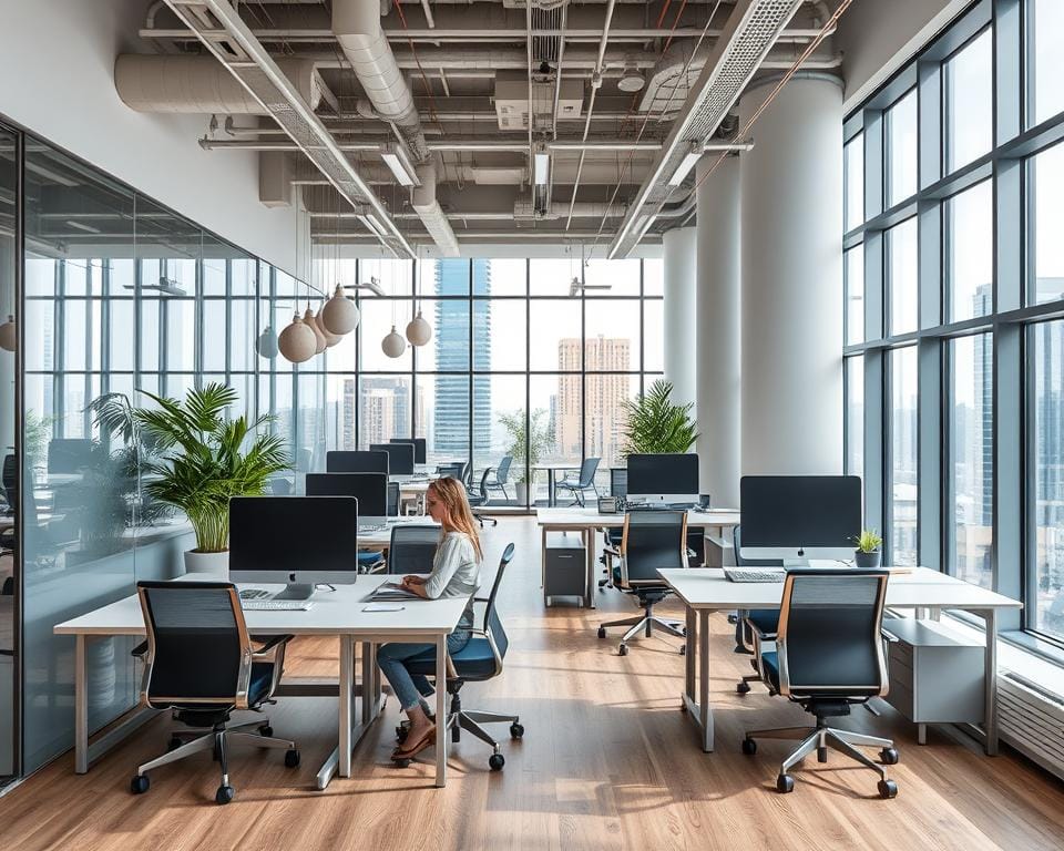 تصميم داخلي للمكاتب أساليب تصميم مكاتب مبتكرة - اركيميكر السعودية 2030