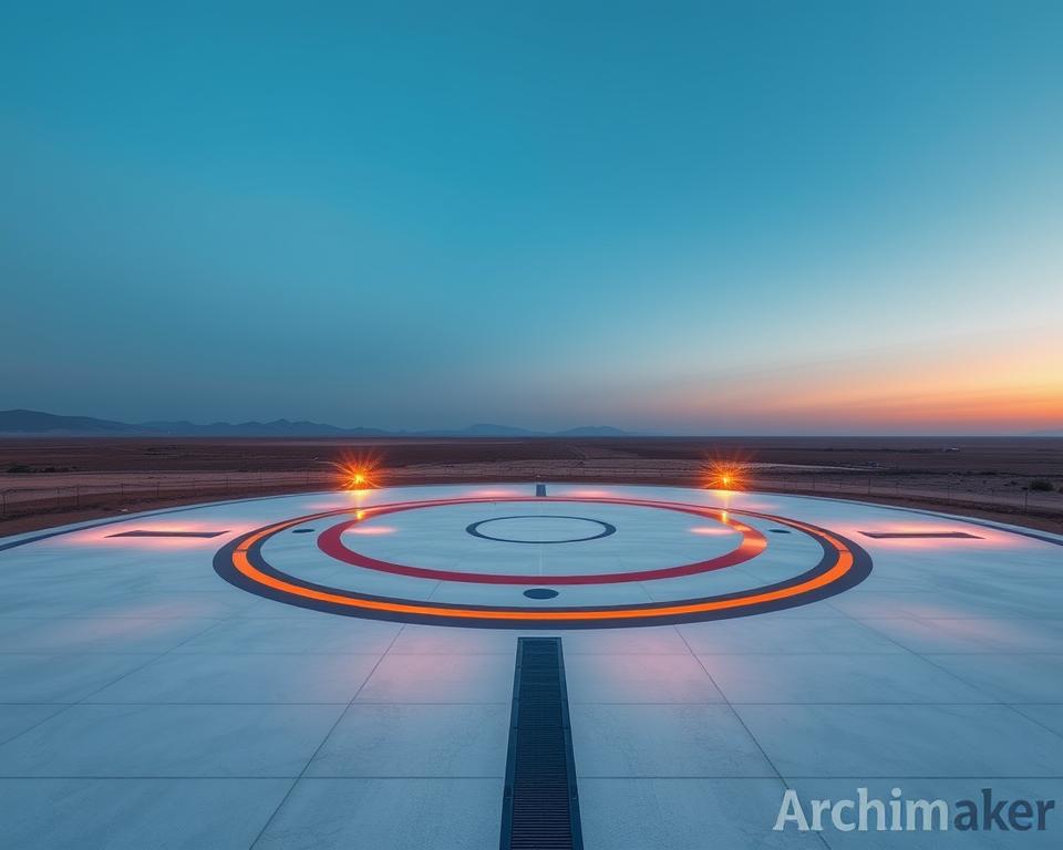 تصميم مهبط الطائرات الهليكوبتر